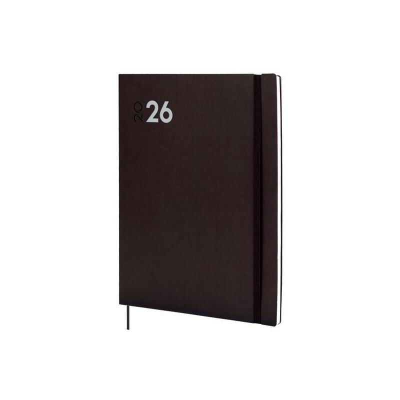 Finocam Agenda Dynamic Mara Y12-210x270mm Svv Tapa Blanda Negro 2026