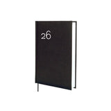 Finocam Agenda Dynamic Milano Y10-140x204mm 1dp Tapa Dura Negro 2026