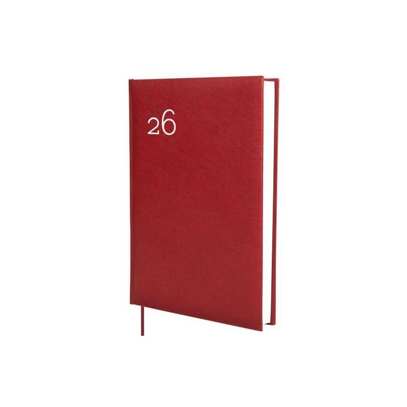 Finocam Agenda Dynamic Milano Y11-165x240mm 1dp Tapa Dura Burdeos 2026