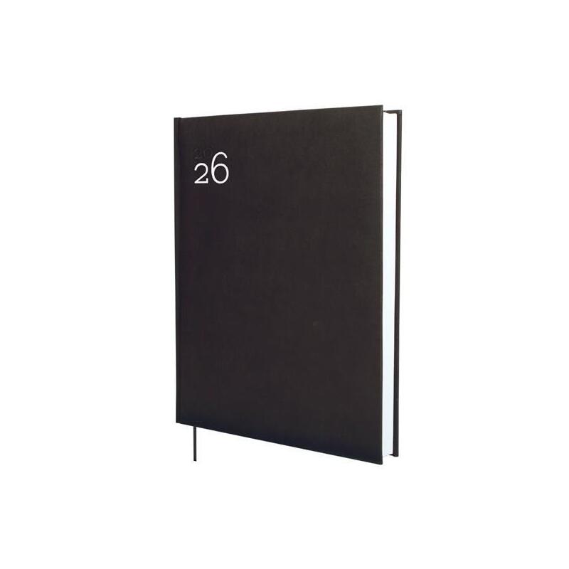 Finocam Agenda Dynamic Milano Y12-210x270mm 1dp Tapa Dura Negro 2026
