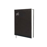Finocam Agenda Dynamic Milano Y12-210x270mm 2pd Tapa Dura Negro 2026 Internacional