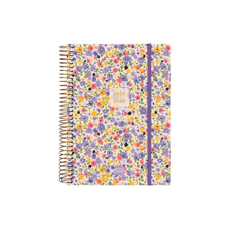 Finocam Agenda Espiral 18 Meses E10 2dp Cierre C/Goma Tapa Pp Girl 2025-2026