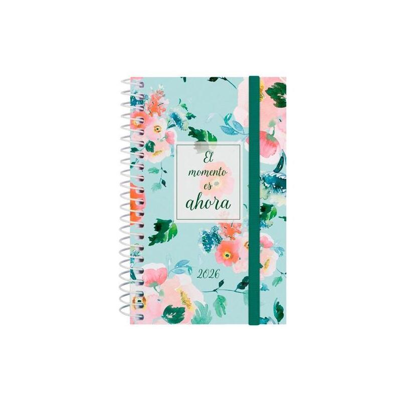 Finocam Agenda Espiral Design Collection E3-79x127mm Svh Tapa Pp Ahora 2026