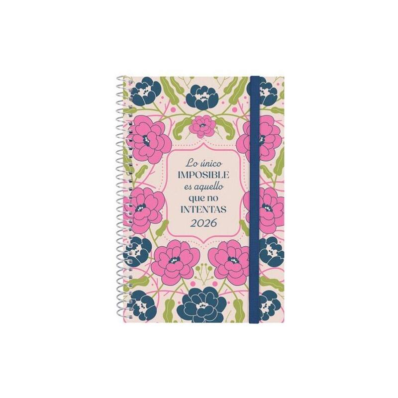 Finocam Agenda Espiral Design Collection E5-117x181mm Svh Tapa Pp Imposible 2026