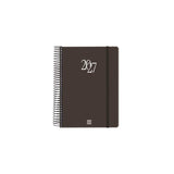 Finocam Agenda Espiral My E10-155x212mm 1dp Tapa Dura Negro 2026