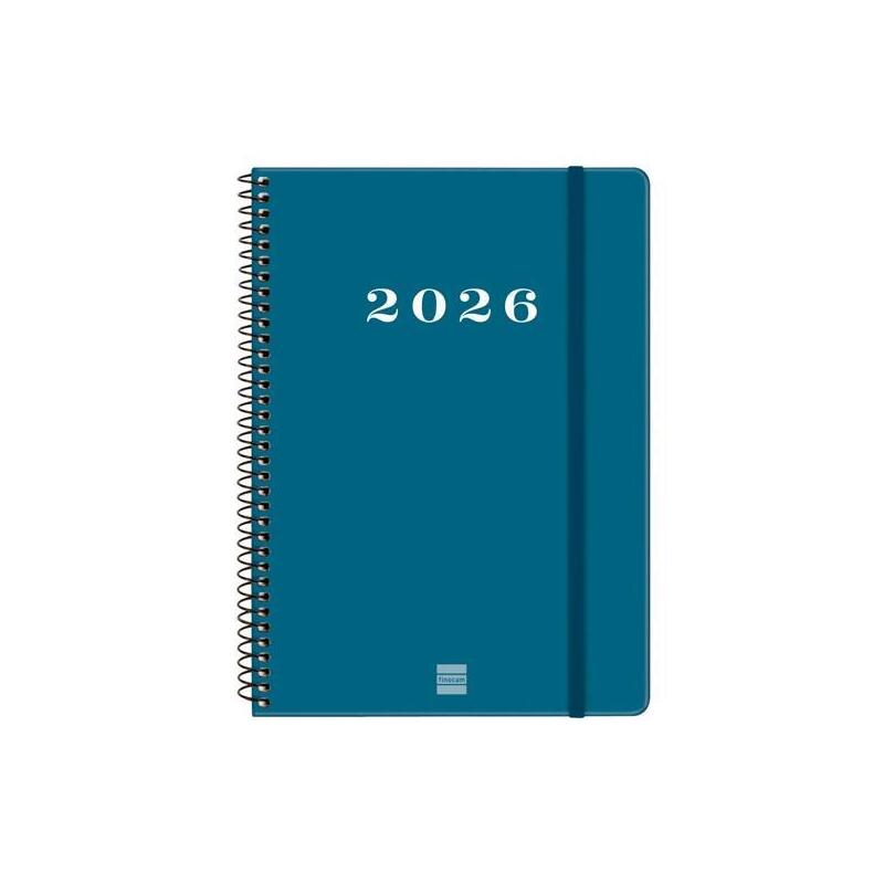 Finocam Agenda Espiral My E10-155x212mm Svh Tapa Dura Azul 2026