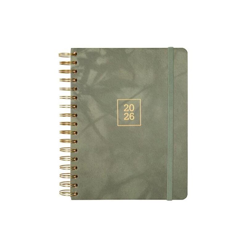 Finocam Agenda Espiral Optimal 4º-155x215mm Svh Tapa Extradura Emma 2026