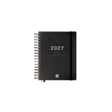 Finocam Agenda Espiral Tempus 4º-155x217mm 1dp Tapa Extradura Pp Negro 2027