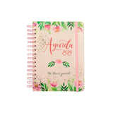 Finocam Agenda Espiral The Flower Journal E10-155x212mm 1dp Tapa Dura Rosa 2026