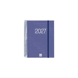 Finocam Agenda Espiral Year E10-155x212mm 1dp Tapa Pp Azul 2027