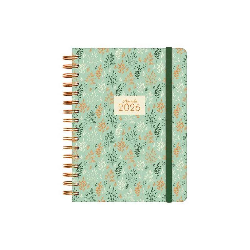 Finocam Agenda Espiral You E10-155x212mm 1dp Tapa Dura Trigo 2026