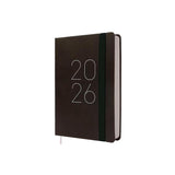 Finocam Agenda Flexi Lisa F4-118x168mm 1dp Tapa Blanda Negro 2026