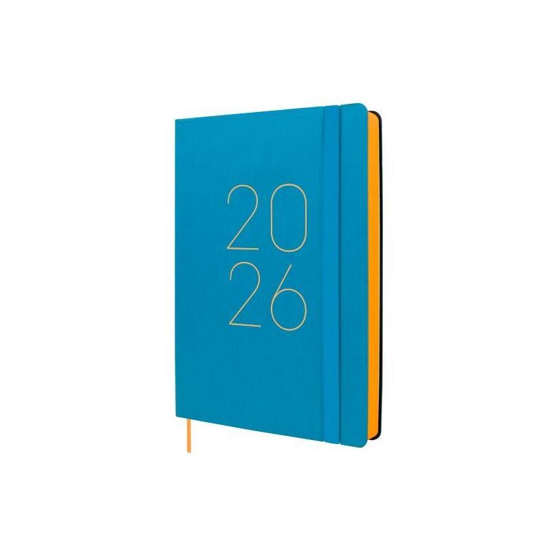 Finocam Agenda Flexi Lisa Fa5-148x210mm 1dp Tapa Blanda Azul 2026
