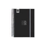 Finocam Agenda Para Estudiantes Espiral E10 - 155x212mm 1dp Negro 2025-2026