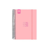 Finocam Agenda Para Estudiantes Espiral E10 - 155x212mm 1dp Rosa 2025-2026