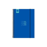 Finocam Agenda Para Estudiantes Espiral E10 - 155x212mm Svh Azul 2025-2026