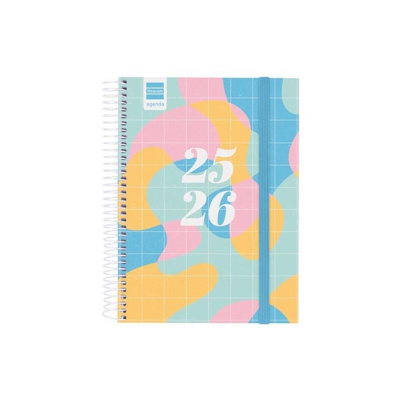 Finocam Agenda Secundaria Para Estudiantes Espiral 4º 1dp Art 2025-2026