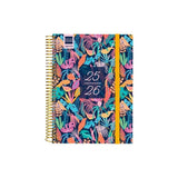 Finocam Agenda Secundaria Para Estudiantes Espiral 4º 1dp Tropical 2025-2026