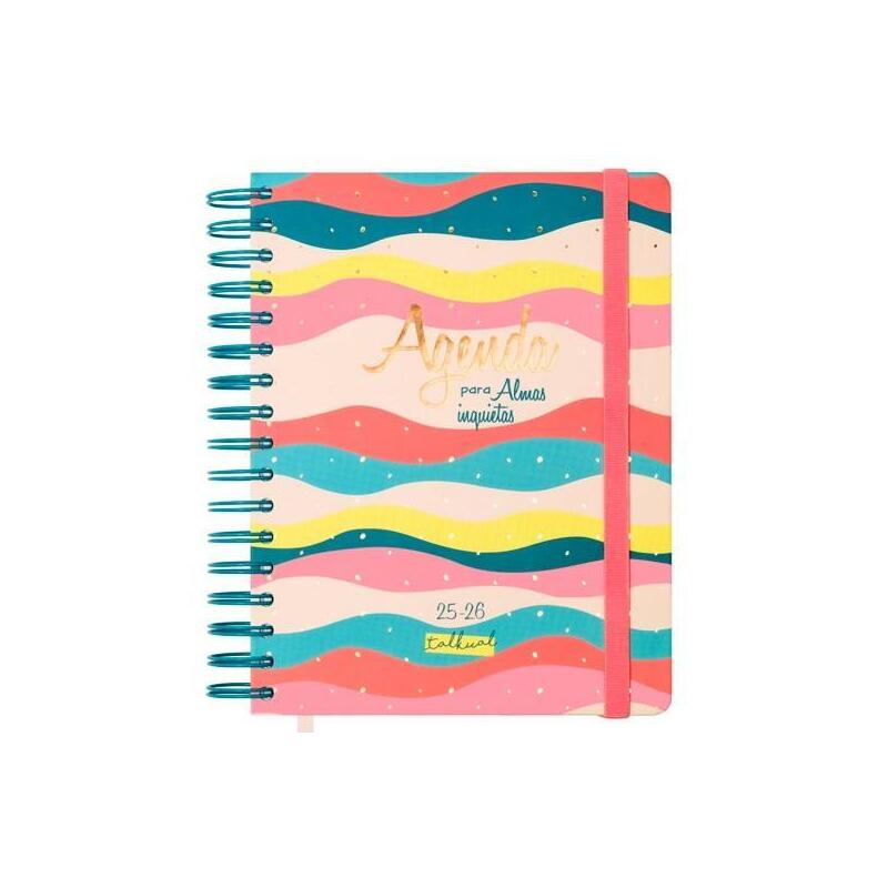 Finocam Agenda Talkual Espiral Doble 4º Svh Tapa Dura "Almas" 2025-2026