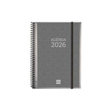 Finocam Basics Agenda En Catalan - Anual 2026 - Con Espiral - Personalizable - Formato E10 - 162x14x212mm - Semana
