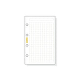 Finocam C140 Recambio Para Agendas Classic - Cuadriculado - Formato 601 - 56x89x5mm - Blanco