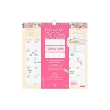 Finocam Calendario De Pared 30x30-300x300mm Mv Design 2026