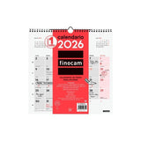 Finocam Calendario De Pared Para Escribir 30x30-300x300mm Mv Neutro 2026