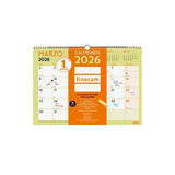 Finocam Calendario De Pared Para Escribir A3-420x297mm Mv Grafik 2026