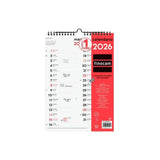 Finocam Calendario De Pared Para Escribir Dos Columnas M-210x300mm Mv Neutro 2026