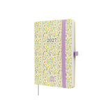 Finocam Capri Agenda De Tapa Blanda - 16 Meses - Semana Vista Horizontal - Formato F4 - 118x168mm - Papel De 80g/M2 -