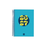 Finocam Cool Agenda Escolar 26/27 - 1 Dia Por Pagina - Formato 4º - 155x212mm - Tapas De Carton Forrado - Papel De
