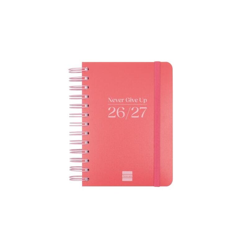 Finocam Cosmo Flex Agenda Escolar 26/27 - 1 Dia Por Pagina - Formato 8º - 120x169mm - Tapas De Polipropileno - Papel De