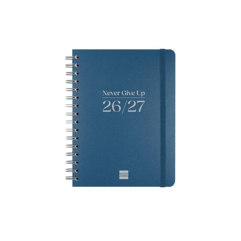 Finocam Cosmo Flex Agenda Escolar 26/27 - Semana Vista Horizontal - Formato 4º - 155x212mm - Tapas De Polipropileno -