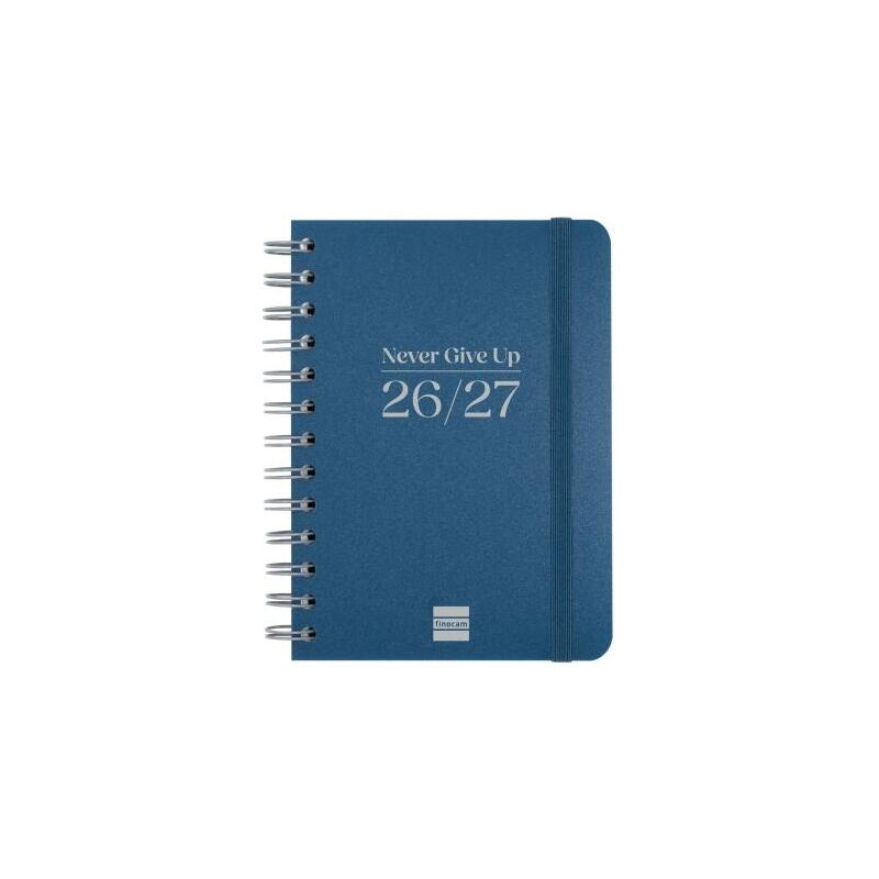 Finocam Cosmo Flex Agenda Escolar 26/27 - Semana Vista Horizontal - Formato 8º - 120x169mm - Tapas De Polipropileno -