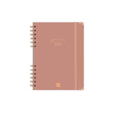 Finocam Espiral Trendy Alma Agenda - Anual 2027 - Semana Vista Horizontal - Formato E10 - 155x212mm - Espiral - Tapa