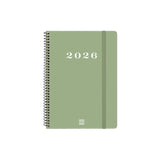 Finocam My Agenda De Espiral En Catalan - Anual 2026 - Tapa Dura Antirayaduras - Formato E10 - 171x9x212mm - Semana