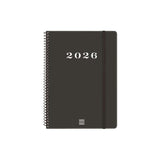 Finocam My Agenda De Espiral En Catalan - Anual 2026 - Tapa Dura Antirayaduras - Formato E10 - 171x9x212mm - Semana