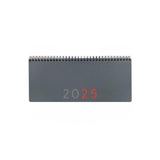 Finocam Planificador Agenda Anual + Notas 290x116mm Semana Vista Gris Internacional