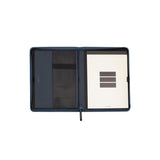 Finocam Portadocumentos Nopal Cremallera A4 Imitación Cuero Azul Marino