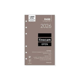Finocam Recambio Anual Agenda De Anillas Open R498 400-91x152mm 1dp 2026