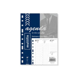Finocam Recambio Anual Para Agenda Multifin En Catalan - Anual 2027 - Semana Vista Vertical - Formato 3002 - 155x215mm