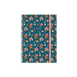 Finocam Trendy Design Collection Flora Agenda - Anual 2027 - Semana Vista Horizontal - Formato E10 - 155x212mm -