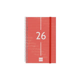 Finocam Year Agenda De Espiral En Catalan - Anual 2026 - Tapa Ligera - Formato E5 - 217x14x297mm - Semana Vista