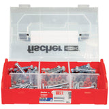 Fischer Fixtainer Duohm Taco Hueco + Tornillo De Cabeza Alomada Tx 90 Piezas 572927