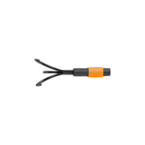 Fiskars Quikfit Cultivador, Cultivador Manual Negro/Naranja, 9cm 1000685