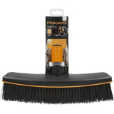 Fiskars Quikfit Street Escoba Negro / Naranja