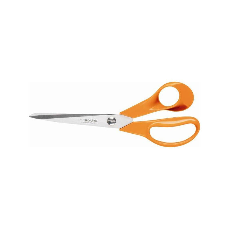 Fiskars Sarto Corte Recto Naranja, Acero Inoxidable Tijeras De Manualidades