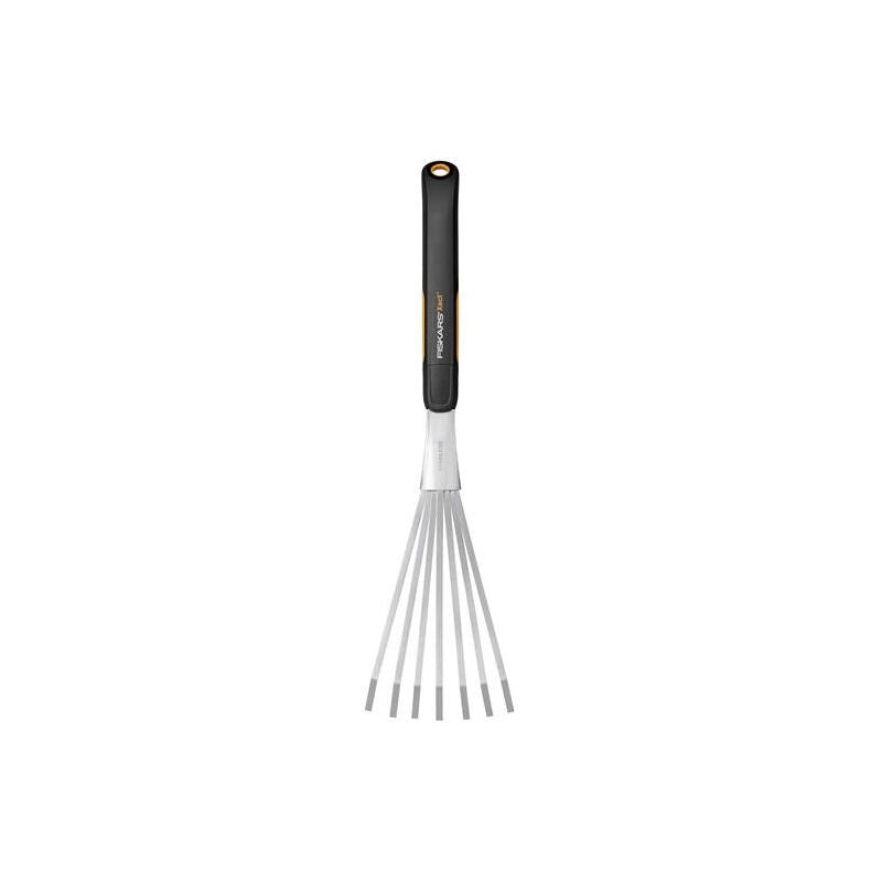 Fiskars Xact Abanico Escoba Negro/Acero Inoxidable 1027044