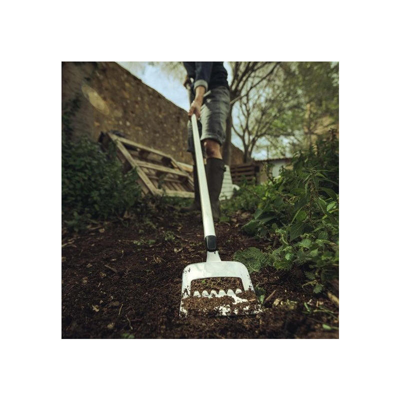 Fiskars Xact Pala De Desmalezado, Cultivador Negro/Aluminio, 12,5 Cm 1027041