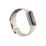 Fitbit Charge 6 Pulsera De Actividad Con Gps, Ecg Y Nfc  Porcelana/Aluminio Plateado